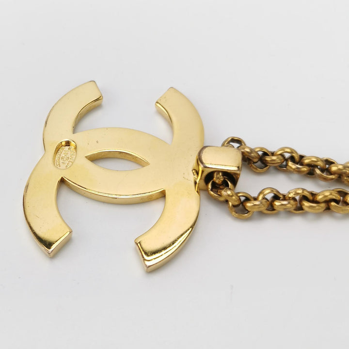Chanel Vintage Gold CC Necklace