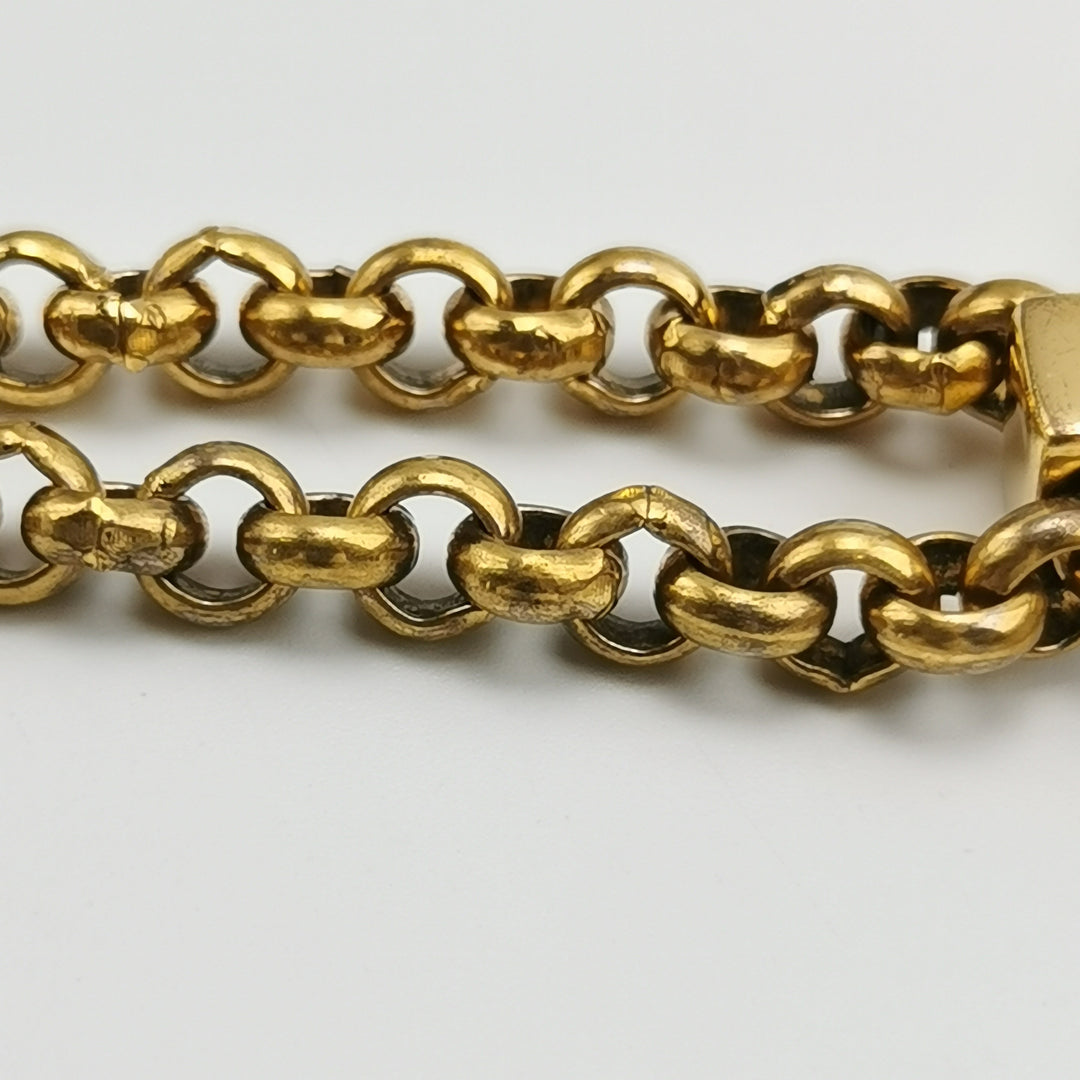 Chanel Vintage Gold CC Necklace